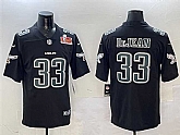 Men's Philadelphia Eagles #33 Cooper DeJean Black 2025 Super Bowl LIX Patch Fashion New Vapor Untouchable Limited Stitched Jersey Dzhi,baseball caps,new era cap wholesale,wholesale hats